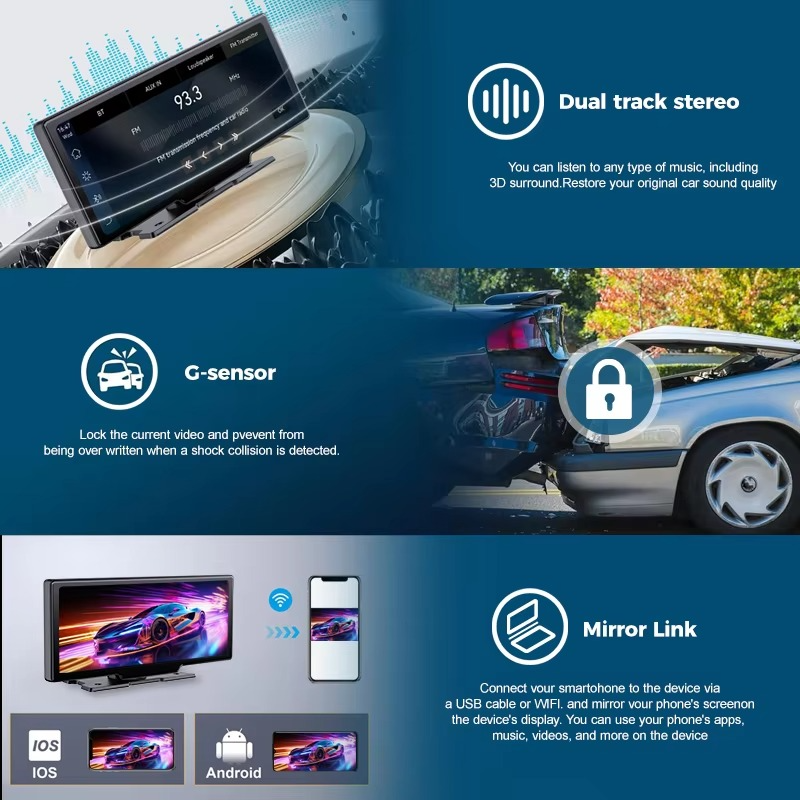 4K Carplay  Wireless Android Car Radio Auto