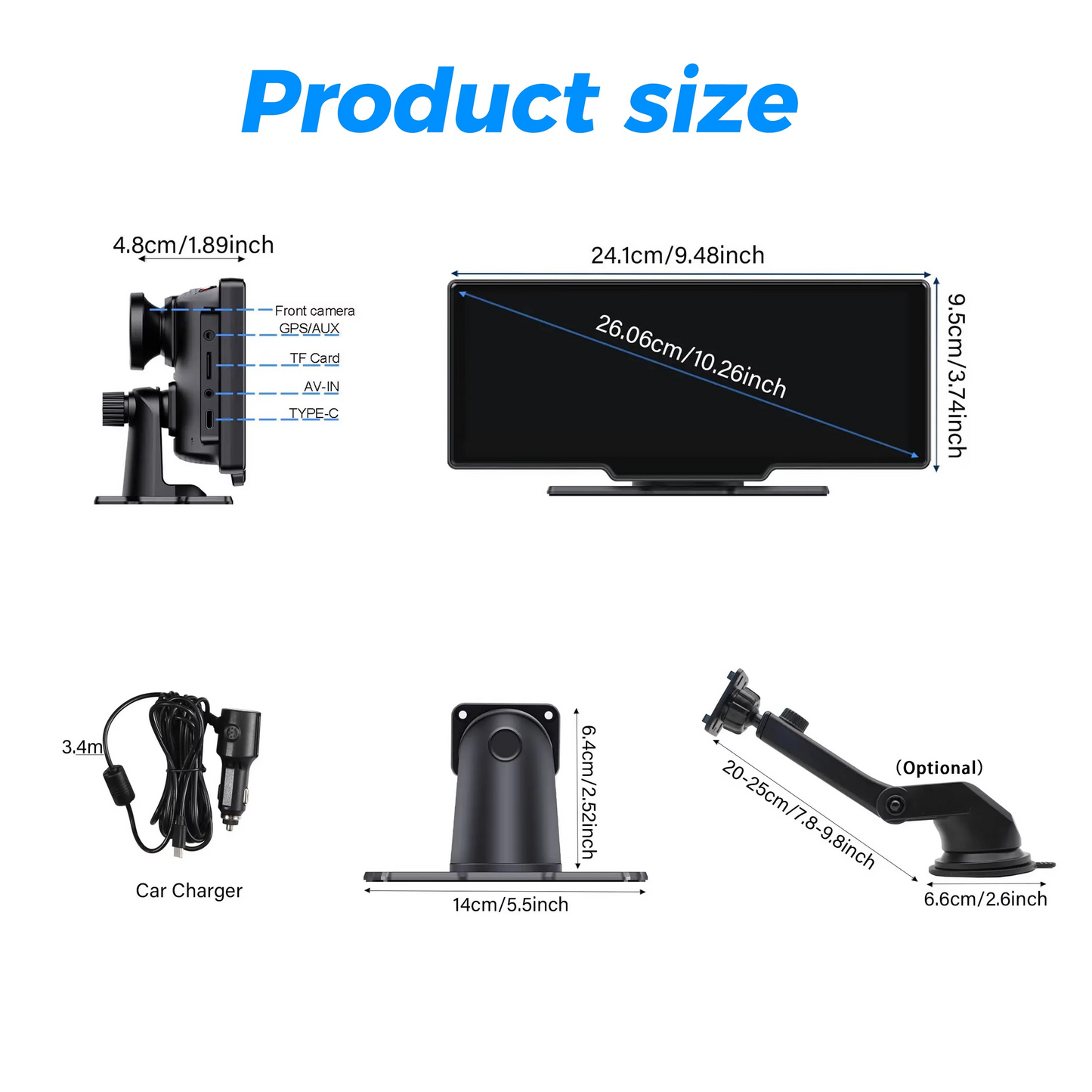 4K Carplay  Wireless Android Car Radio Auto