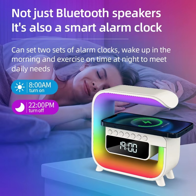 Alarm-clock, Wireless Charge